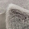 Luxurious 12mm Plush Polyester Faux Rabbit Fur Fabric