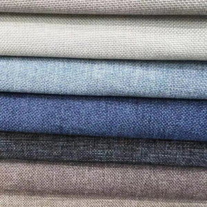 Durable Polyester Linen Fabric for Stylish Sofa Upholstery