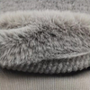 Luxurious 12mm Plush Polyester Faux Rabbit Fur Fabric