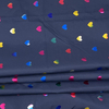 Vibrant Star Heart Patterned Polyester Pongee Fabric for Textiles