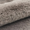 Luxurious 12mm Plush Polyester Faux Rabbit Fur Fabric